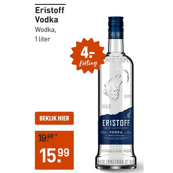 Eristoff Vodka