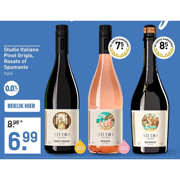 Studio Italiano Pinot Grigio, Rosato of Spumante