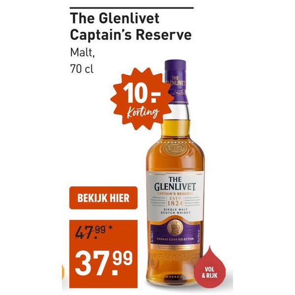 The Glenlivet Captain's Reserve