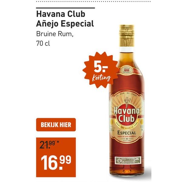 Havana Club Añejo Especial