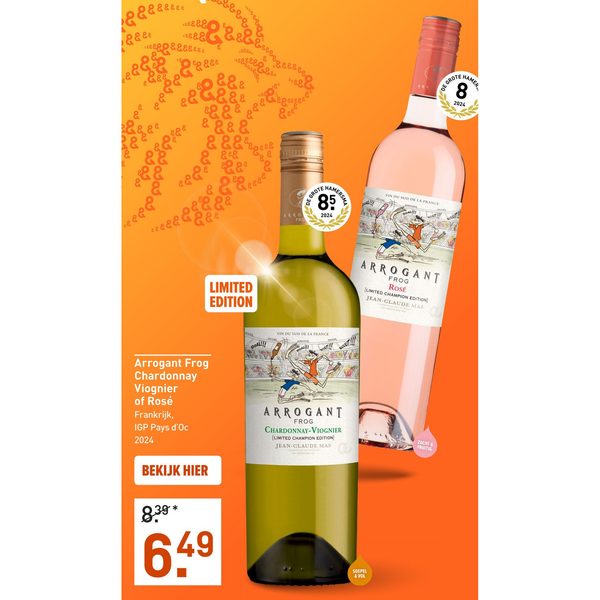 Arrogant Frog Chardonnay Viognier of Rosé