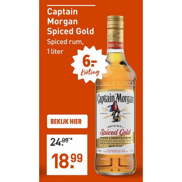 Captain Morgan Spiced Gold