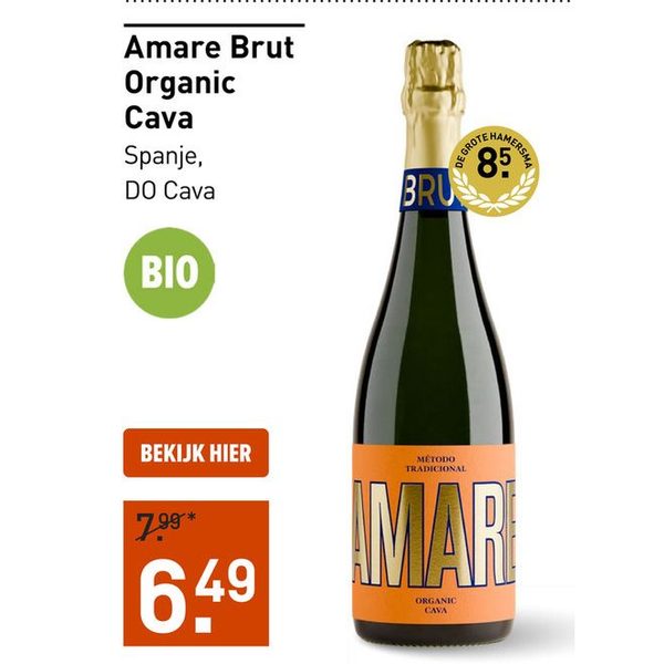 Amare Brut Organic Cava