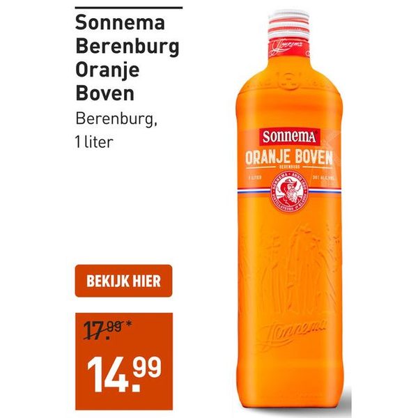 Berenburg Oranje Boven