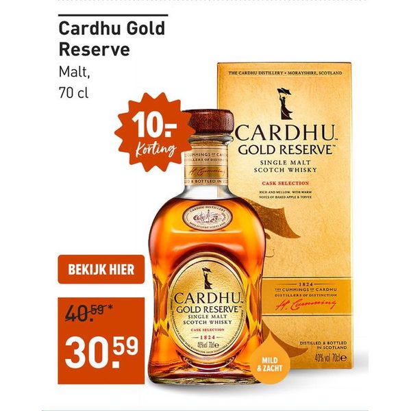Cardhu Gold Reserve Malt