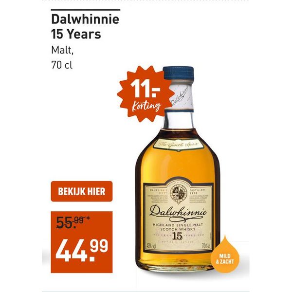 Dalwhinnie 15 Years Malt