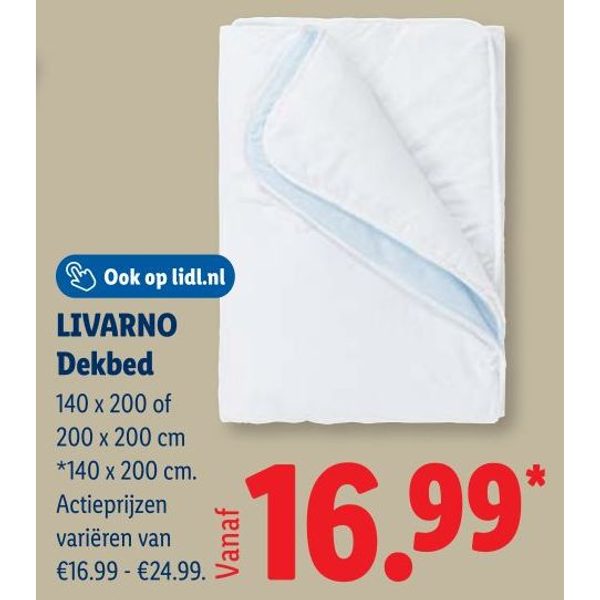 LIVARNO Dekbed