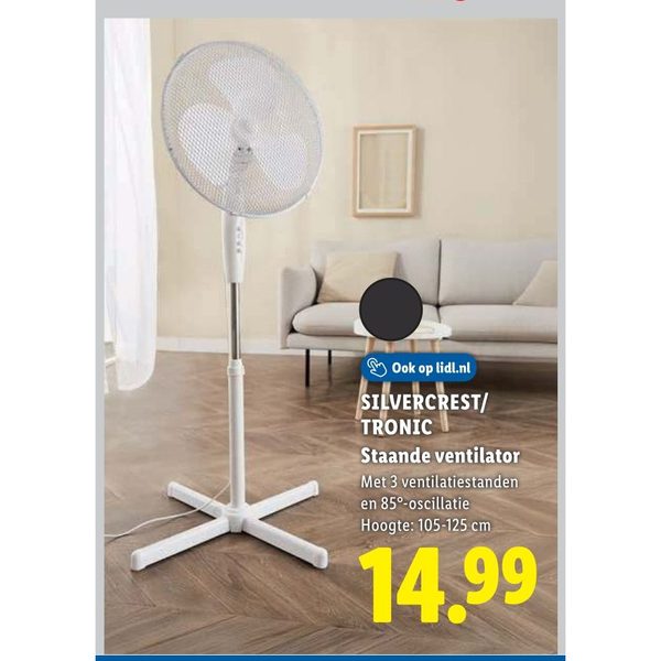 SILVERCREST/TRONIC Staande ventilator