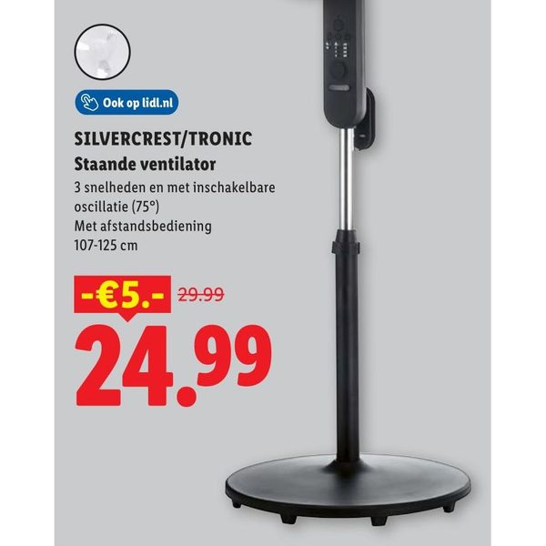 SILVERCREST/TRONIC Staande ventilator