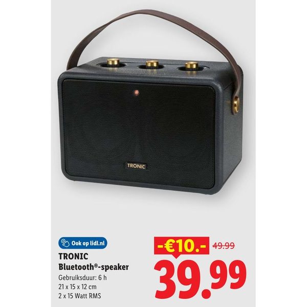 TRONIC Bluetooth®-speaker