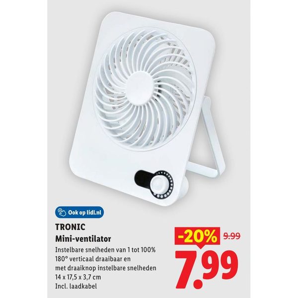 TRONIC Mini-ventilator