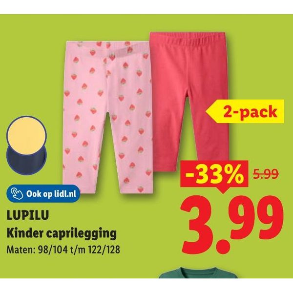 LUPILU Kinder caprilegging