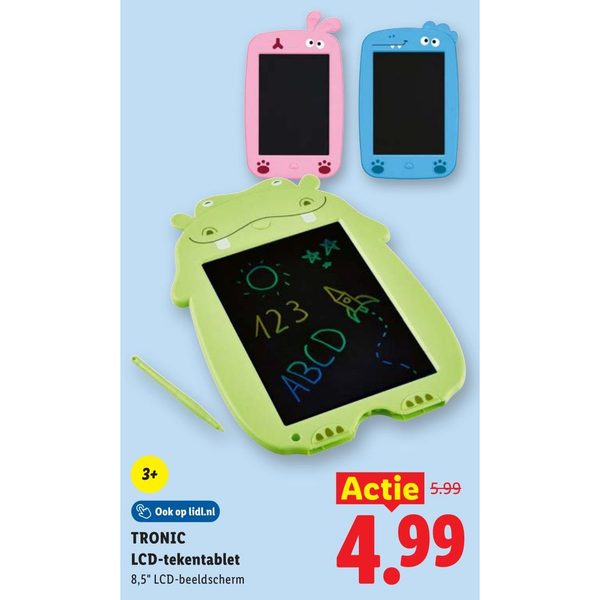 TRONIC LCD-tekentablet