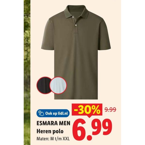 ESMARA MEN Heren polo