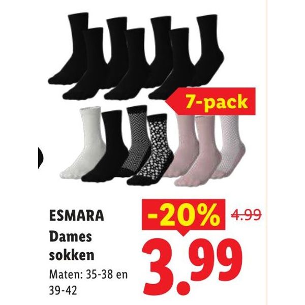 ESMARA Dames sokken