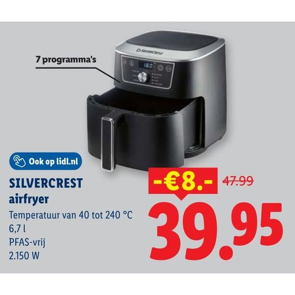 SILVERCREST airfryer
