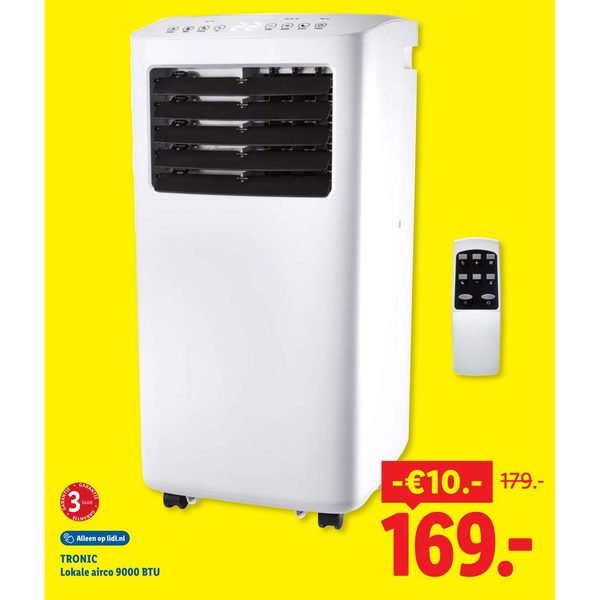 TRONIC Lokale airco 9000 BTU