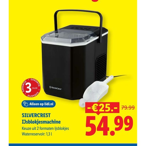 SILVERCREST IJsblokjesmachine
