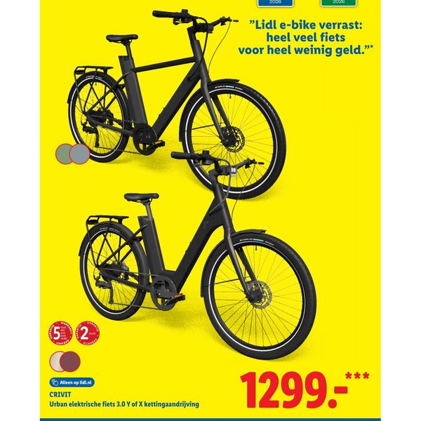Urban elektrische fiets 3.0 Y of X kettingaandrijving
