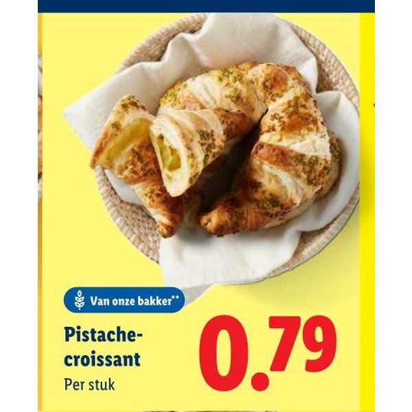 Pistache-croissant