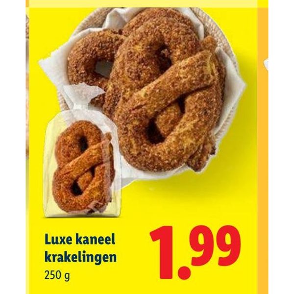 Luxe kaneel krakelingen