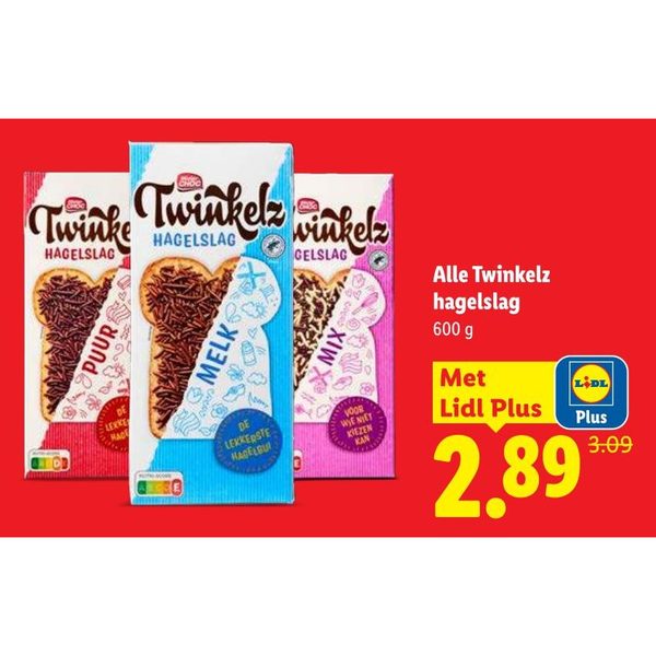Alle Twinkelz hagelslag