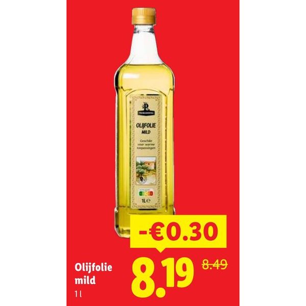 Olijfolie mild
