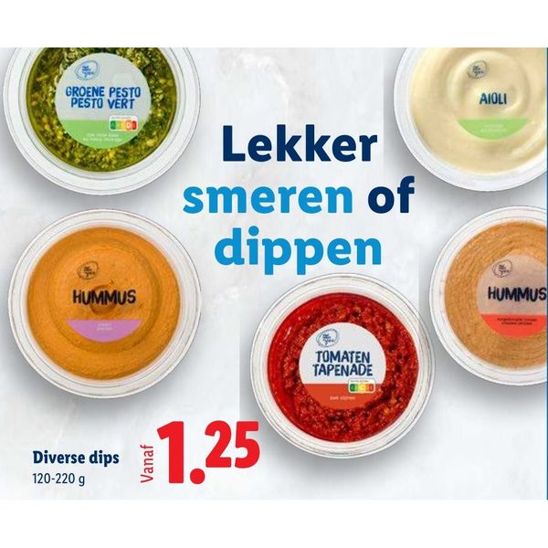 Diverse dips