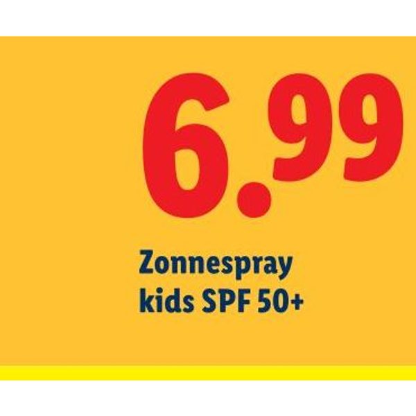 Zonnespray kids SPF 50+