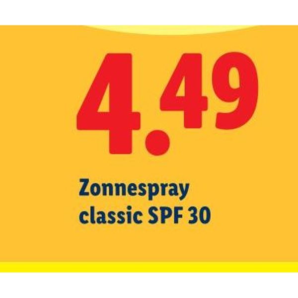Zonnespray classic SPF 30