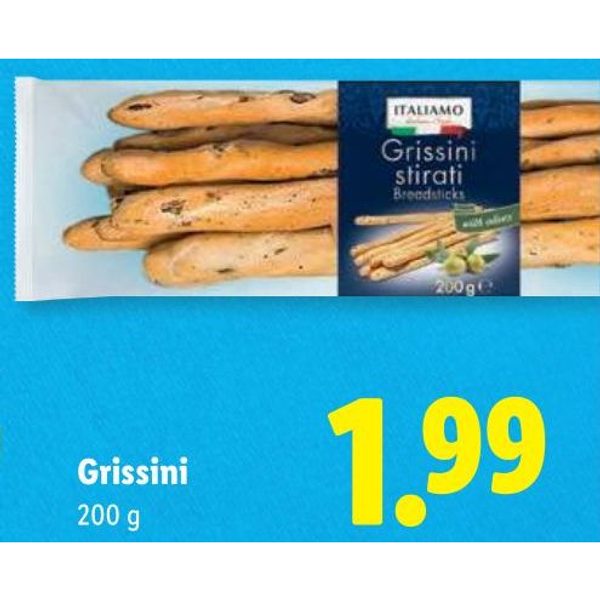 Grissini stirati