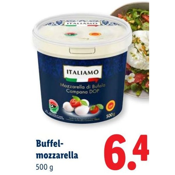 Buffel-mozzarella