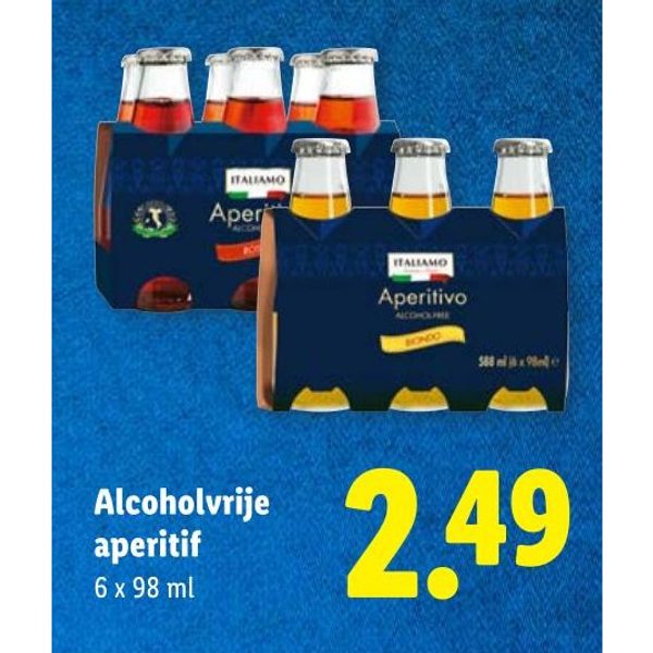 Alcoholvrije aperitif