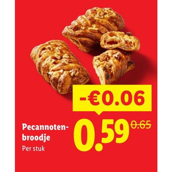 Pecannoten- broodje