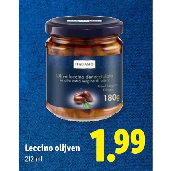Leccino olijven