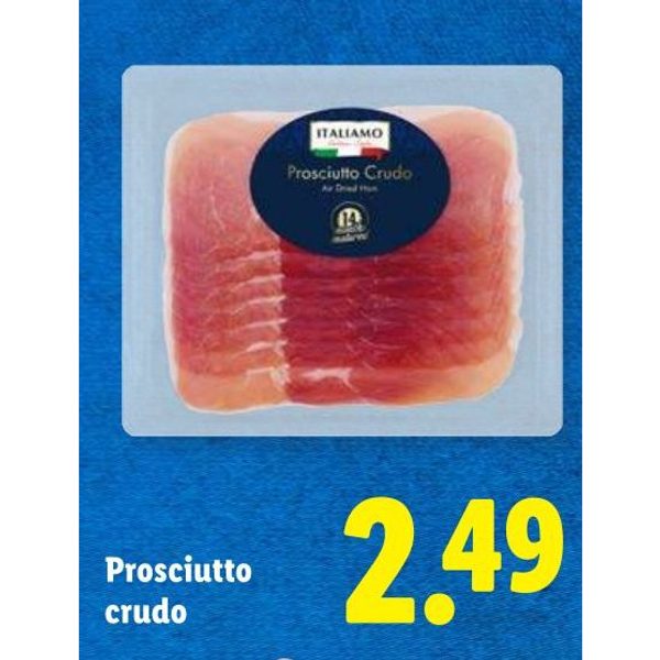 Prosciutto crudo