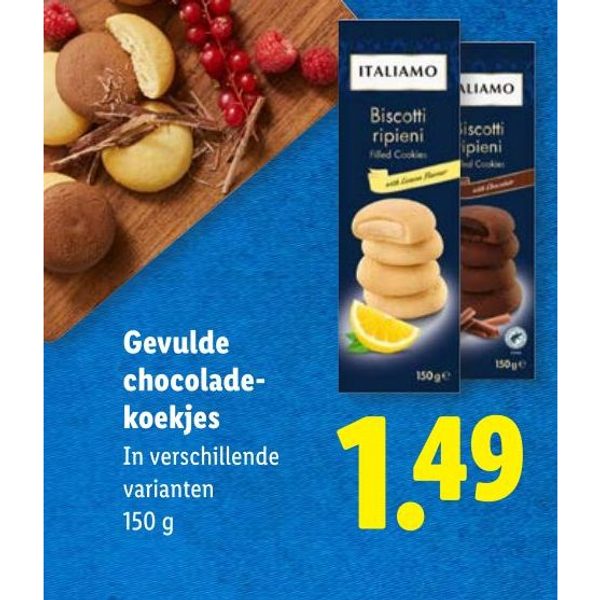 Gevulde chocolade-koekjes