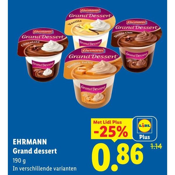 EHRMANN Grand dessert
