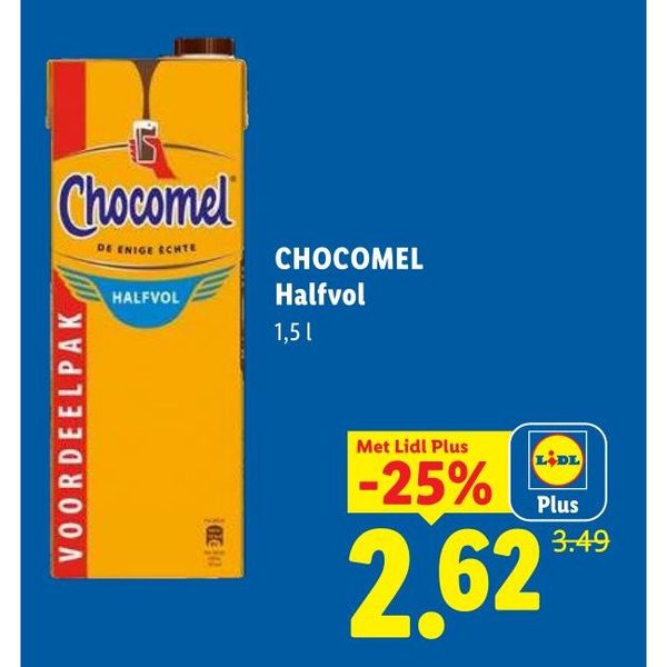 CHOCOMEL Halfvol