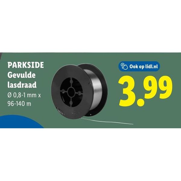 PARKSIDE Gevulde lasdraad