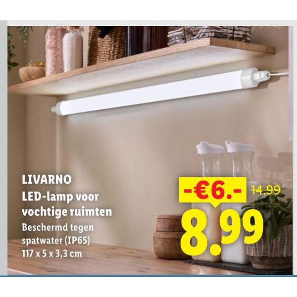 LED-lamp voor vochtige ruimten