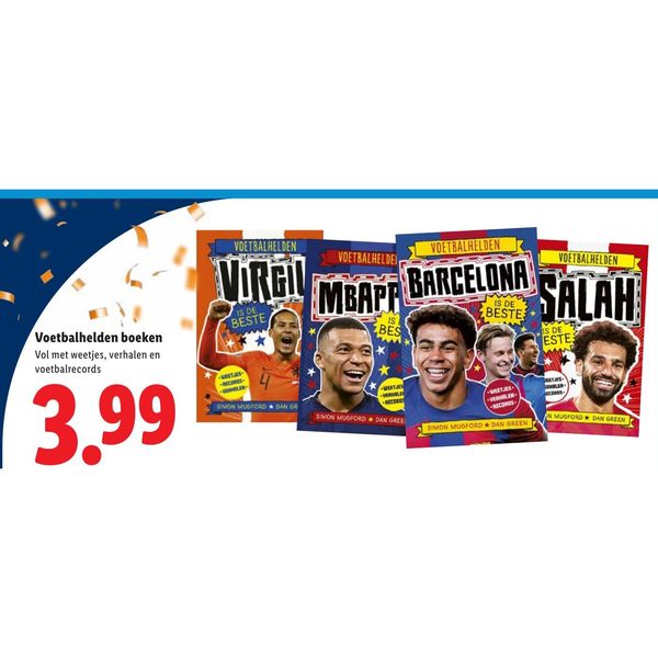 Voetbalhelden boeken