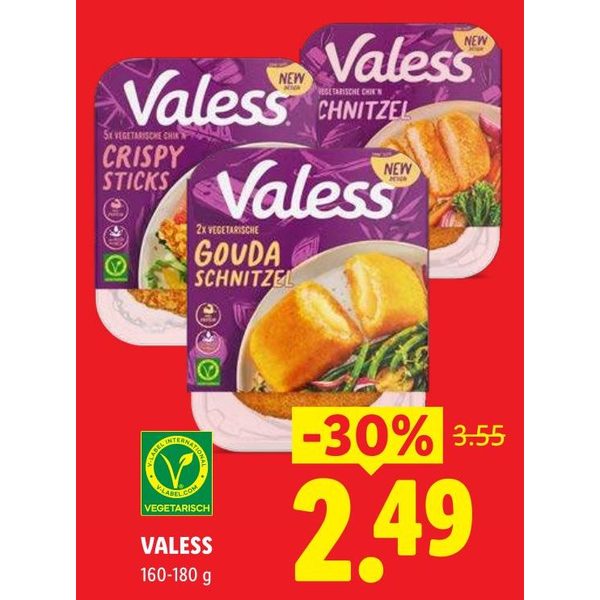 Valess vleesvervangers