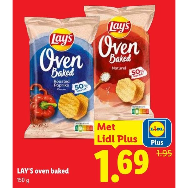 LAY'S oven baked