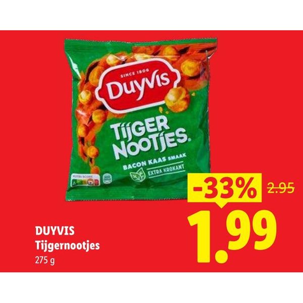 DUYVIS Tijgernootjes