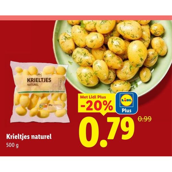 Krieltjes naturel
