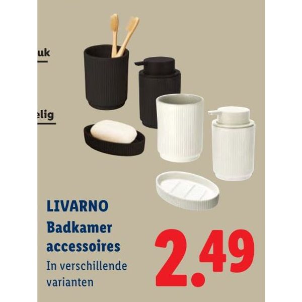 LIVARNO Badkamer accessoires