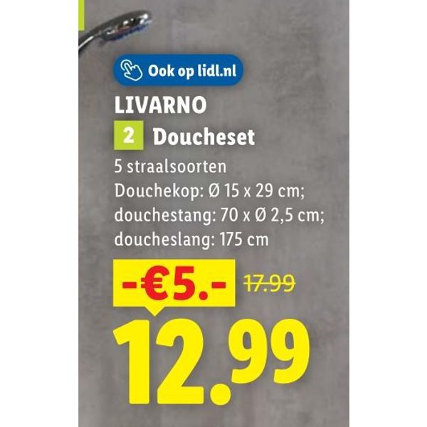 LIVARNO Doucheset