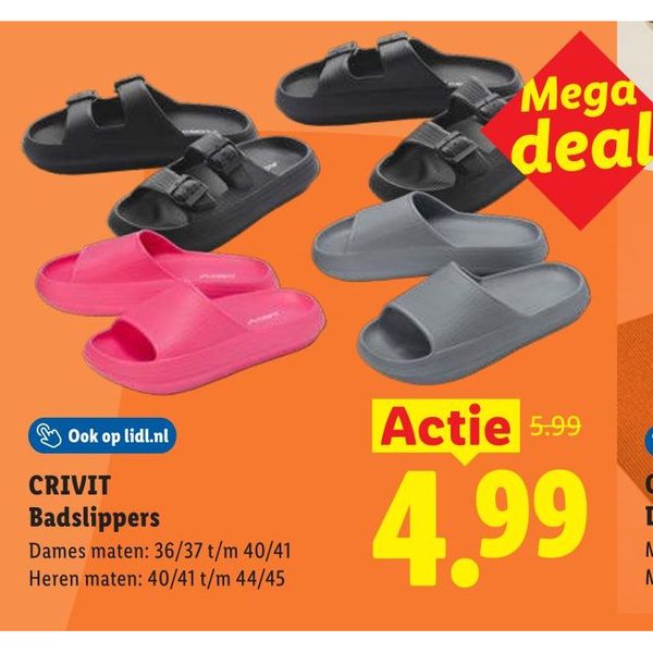 CRIVIT Badslippers
