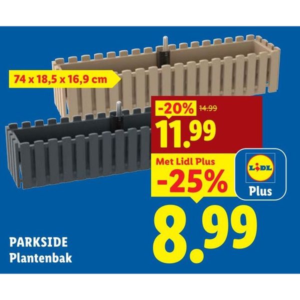 PARKSIDE Plantenbak